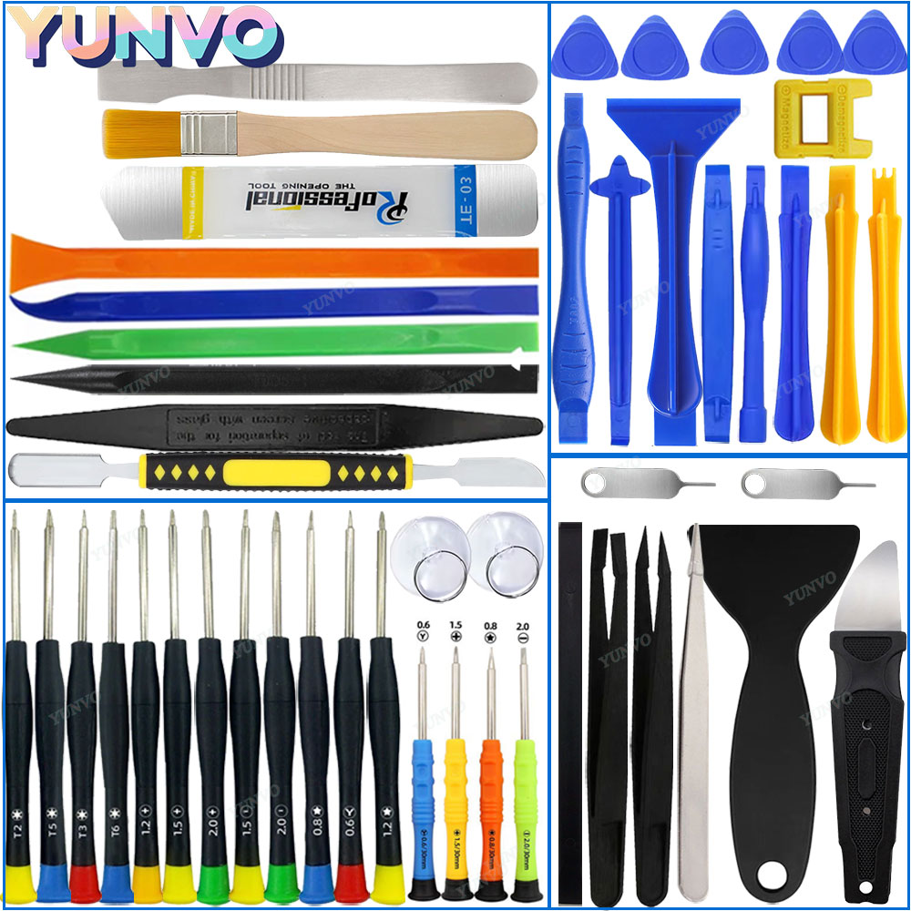 Electronics Repair Tool Kit - 10-48 Parça Hassas Manyetik Tornavida Seti