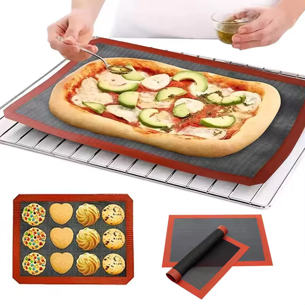 Heat Mat Silicone - Silikon Pişirme Matı 30x40cm Yeniden Kullanılabilir