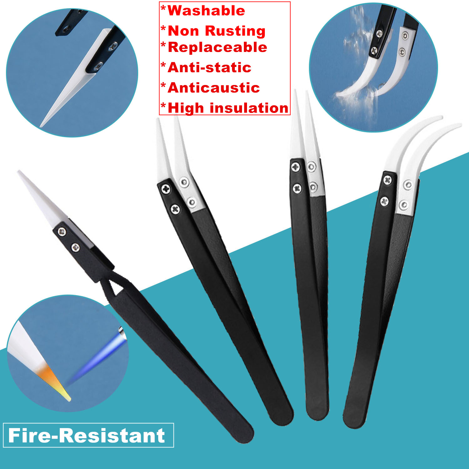 10 adet cımbız seti çanta pasl - Electronics Repair Tool Kit incelemesi ve fiyatı